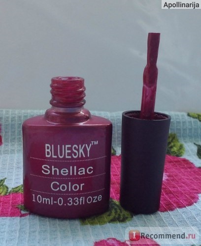 Gel-unghii poloneză bluesky shellac - 