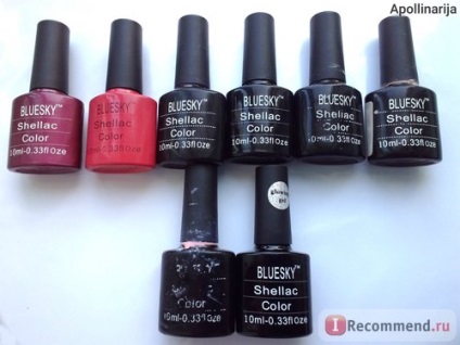 Gel-unghii poloneză bluesky shellac - 