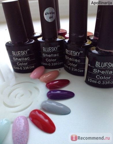 Gel-unghii poloneză bluesky shellac - 