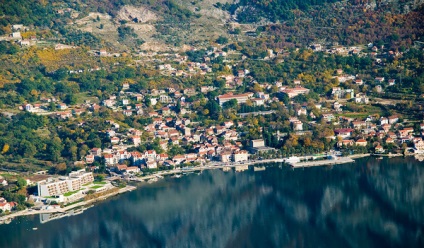 A városok Montenegró