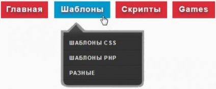 Meniuri pregătite pentru site-ul de pe css și jquery