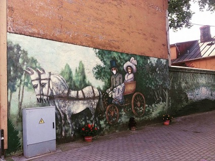Graffiti - spălarea nu poate fi rezolvată - panou din Riga, Letonia