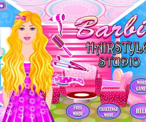 Jocuri pentru fete - make-up barbie