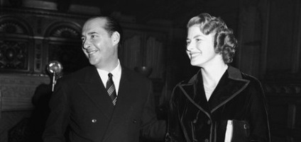 Ingrid Bergman és Roberto Rossellini