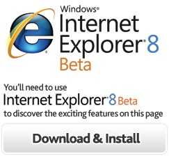 Internet Explorer 8 beta