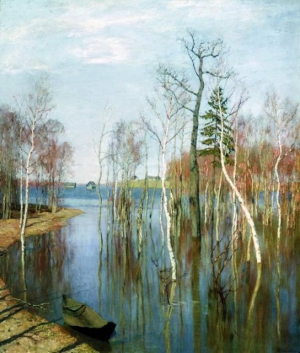 Isaac Levitan și Constantin Pustov