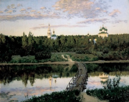 Isaac Levitan și Constantin Pustov