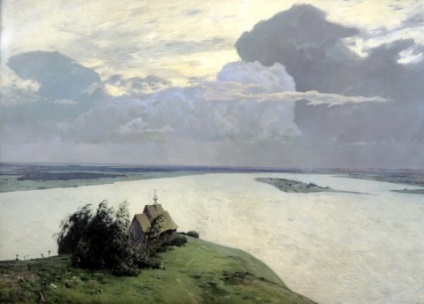 Isaac Levitan și Constantin Pustov