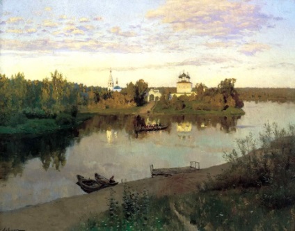 Isaac Levitan și Constantin Pustov