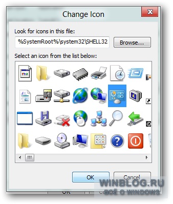 Hogyan adjunk egy klasszikus vezérlőpanel a Windows 8 Start képernyőn
