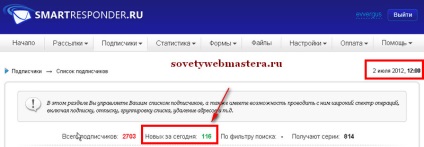 Cum să recruteze abonați la newsletter-ul, sfaturi pentru webmasteri, blog-ul eugene vergus