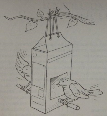 Hogyan kell felhívni a ceruza madár etetők szakaszokban - saját kezűleg