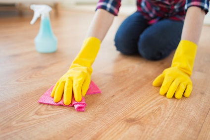 Hogyan kell lemosni a konyha padlóját