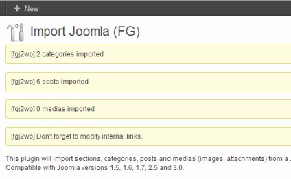 Cum să mutați site-ul de la joomla la wordpress