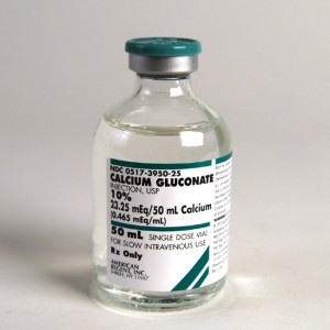 Hogyan vágja intramuszkuláris injekciók kalcium-glukonát