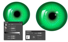 Cum de a crea un ochi în Adobe Illustrator, vecart - lecții adobe illustrator