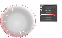 Cum de a crea un ochi în Adobe Illustrator, vecart - lecții adobe illustrator