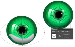Cum de a crea un ochi în Adobe Illustrator, vecart - lecții adobe illustrator
