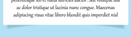 Cum se creează o umbră în partea de jos a site-ului