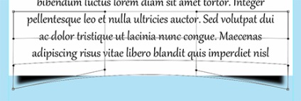 Cum se creează o umbră în partea de jos a site-ului