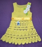Cum de a lega o croșetată rochie pentru copii, pentru începători