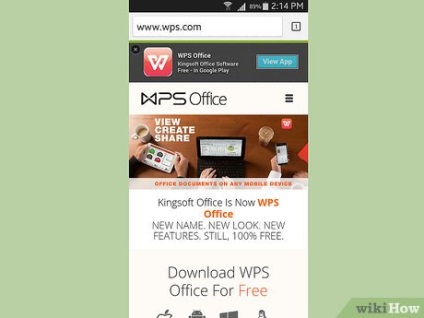 Cum se instalează aplicația Kingsoft Office pe telefonul Android