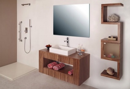 Cum sa alegi sau sa faci un cabinet in baie cu chiuveta si fara fotografii si preturi