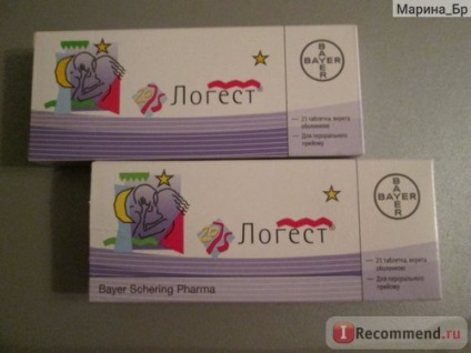 Fogamzásgátló Schering AG LOGEST - „fogytam a következő tablettát