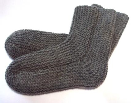 Șosete frumoase și calde tricotate cu manuale de tricotat instrucțiuni tricotate șosete, șosete pentru începători