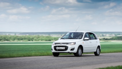 Lada kalina 2, sau mașină străină rusă, un fret de viburnum 2