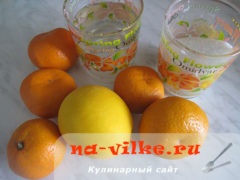 Limonada de mandarine acasă - o rețetă cu o fotografie