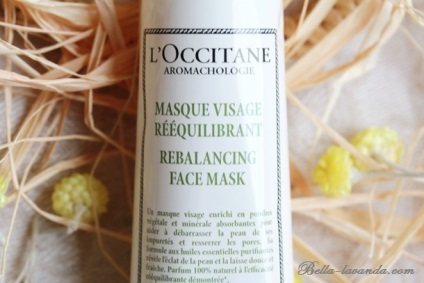 L'occitane aromachologie mască de curățare a feței și săpun de corp negru
