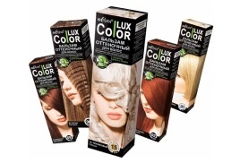 Lux color - colorant de balsam pentru păr cu ulei de măsline și curry