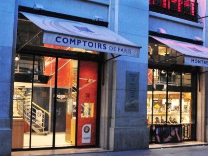 Üzletek a Champs Elysees