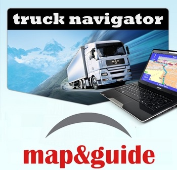 Térkép útmutató teherautó navigátor 2017 navigációs teherautók