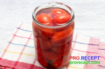 Marinate tomate crema pentru iarnă - pas cu pas rețetă cu fotografie, pro rețetă