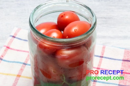 Marinate tomate crema pentru iarnă - pas cu pas rețetă cu fotografie, pro rețetă