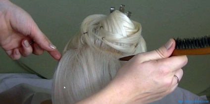 Mesterkurzus létrehozására esküvői frizurák - Rose, stylist blogja
