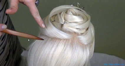 Mesterkurzus létrehozására esküvői frizurák - Rose, stylist blogja