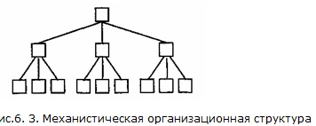 Structuri organizatorice mecanice