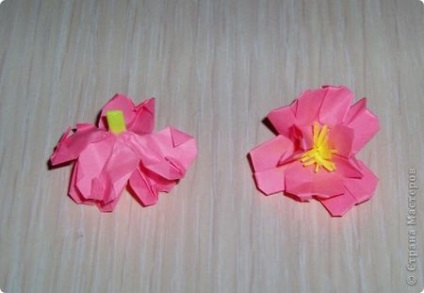 Mk-origami flori de sakura sau cireșe