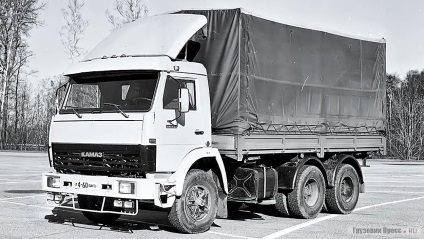 Modernizarea vehiculelor de primă generație Kamaz