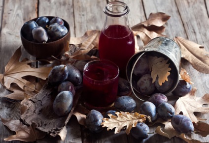 Prune de prune, vitamine simple de casă
