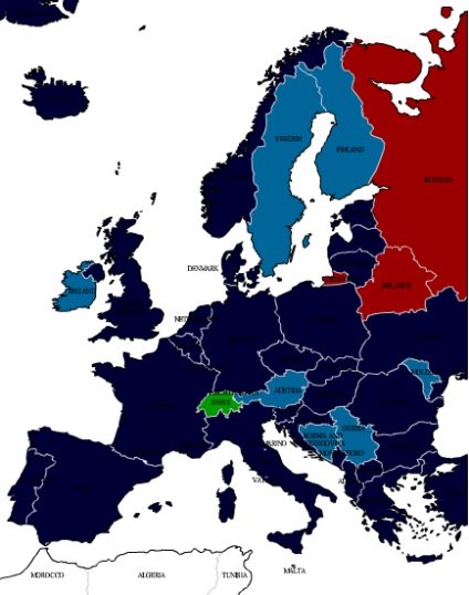 Nato vine în Rusia