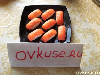 Nigiri sushi și rulouri la domiciliu - rețete simple