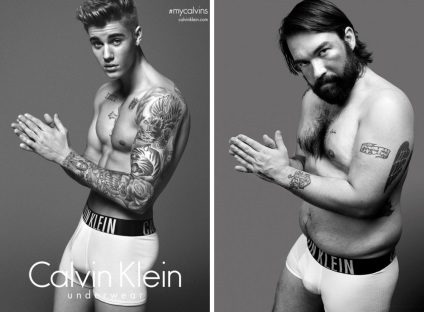 Bărbații obișnuiți au încercat pe lenjeria Calvin Klein - știri în fotografii