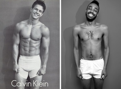 Bărbații obișnuiți au încercat pe lenjeria Calvin Klein - știri în fotografii
