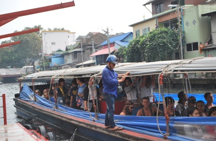 Transportul public în metroul Bangkok, nave, barje, taxiuri și aeroexpress, punct de plecare