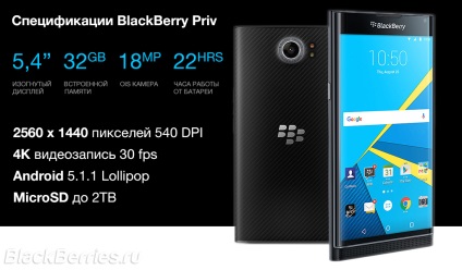 Blackberry priv de la spini, mure în Rusia