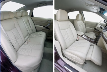 Revizuirea nissan teana j32, noul Nissan Tiana 2013, dimensiunile corpului teana, trunchiul interior,